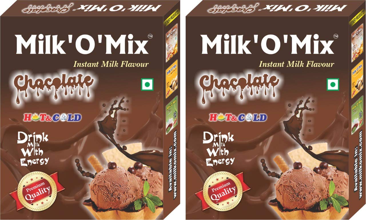 Milk'O'Mix Chocolate Milk Flavour Drink With Energy Box - 150g